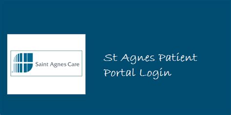 1221 E Spruce Ave. . St agnes patient portal